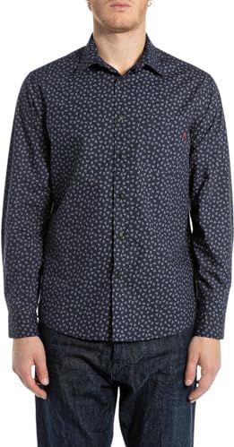 Replay - M4148.000.75058 - Overhemd - Heren - 100% Katoen