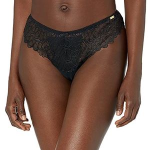 Gossard Dames Vip Boeket Thong Slipje - zwart - M