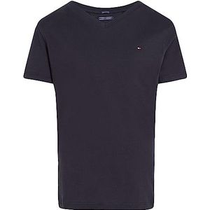 Tommy Hilfiger Jongens Boys Basic Vn Knit S/S Kb0kb04142, blauw (Sky Captain), 74