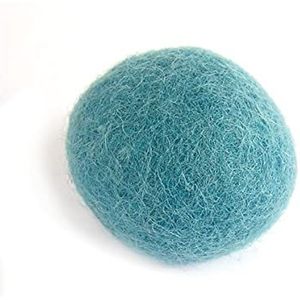 Wolvilt nautische blauwe bal diameter 10 mm. 50u.