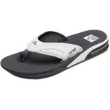 Reef Fanning Teenslippers voor heren, wit grijs wit grijs, 42 EU