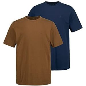 JP 1880 Heren T-shirt, bruin, L