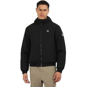 Calvin Klein - Overgangsjas - Blauw - 100% Gerecycled Nylon