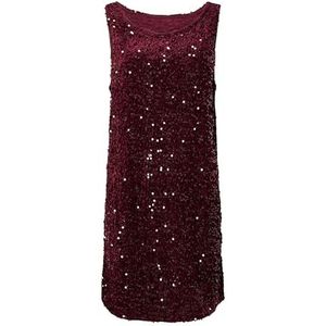 PIECES Jurk 'PCKAM'  wijnrood