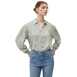 Mavi Dames shirt met lange mouwen, Lily Pad Leaf Print, XS, Lily Pad Leaf Print, XS