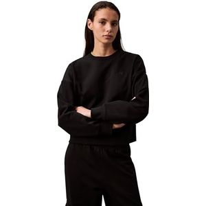 Calvin Klein - Sweatshirt - Zwart - LS ARCHIVE LOGO FRENCH TERRY RLX
