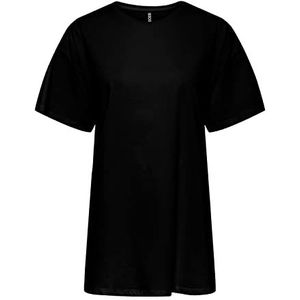 bestseller a/s Dames PCRINA SS Oversized Tee NOOS BC T-shirt, zwart, XS