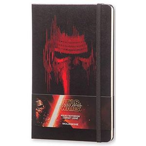 Moleskine LE Notitieboek Star Wars Lead Villain Large (13x21 cm) Gelinieerd Hard Black