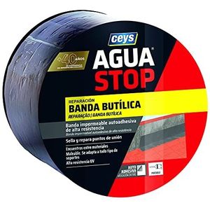 Ceys - Aguastop tape - reparatie butyltape - grijs - 10 cm x 3 m