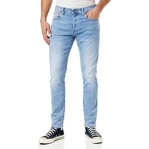 G-Star Raw 3301 Slim Jeans Jeans heren,blauw (Lt Indigo Aged 51001-8968-8436),35W / 34L