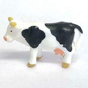Bullyland 62268 Micro koe wit/zwart