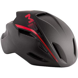 Met helm deken zwart rood L (59-62) fietsen unisex volwassenen meerkleurig