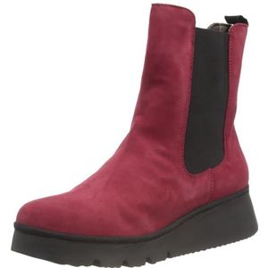 Fly London Paty405fly Chelsea Boot voor dames, Rood, 37 EU