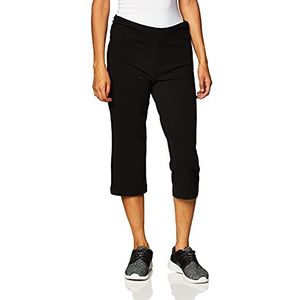 Danskin Dames Essential Sleek Fit Crop Pant Lssige broek, zwart, S