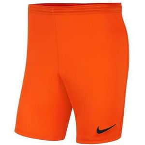 Nike Heren Shorts Dri-Fit Park 3, Safety Oranje/Zwart, BV6855-819, M