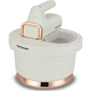 Techwood TMB-340 Keukenmixer met 2 Kommen, 500W, 3,5L Capaciteit, Incl. Gardes en Haken