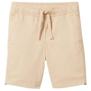 TOM TAILOR Basic chinoshorts voor jongens en kinderen, 22201 - Cream Toffee, 110