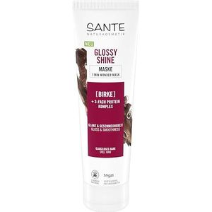 SANTE - Glossy Shine - Haarmasker - Met Biologisch Berkenbladextract - Veganistisch - Siliconenvrij