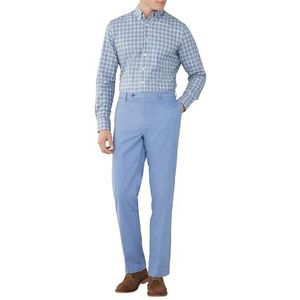 Hackett London Heren C Chino Sanderson Broek, Blauw (Avio), 32W x 32L