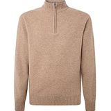 Hackett Lambswool Half Rits Trui