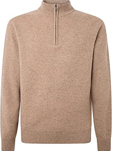 Hackett Lambswool Half Rits Trui