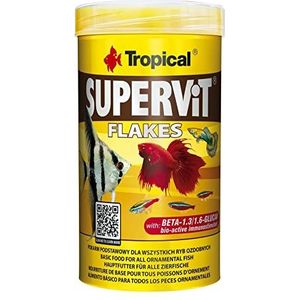 Tropical Supervit Premium hoofdvoer, vlokkenvoer voor alle siervissen, per stuk verpakt (1 x 250 ml)