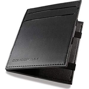 SIGEL CO902 kaarten- en geldetui, 4 insteekvakken, Magic Wallet, RFID- en NFC-bescherming, zwart, Conceptum