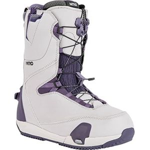 Nitro Dames Snowboards CAVE TLS '23 Step ON All Mountain Freestyle Freeride snelsluitsysteem Boot Snowboardboot, Lilac-Purple, MP 24,0 // EU 37 1/3 // US 6,5