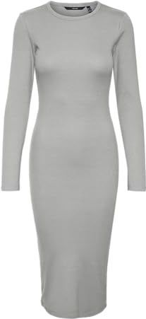 VERO MODA Jurk 'VMCHLOE'  lichtgrijs