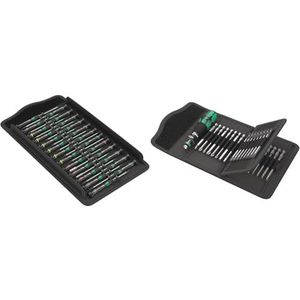 Wera 0513400001 Kraftform Micro Big Pack 1 schroevendraaierset, 25-delig & Wera Kraftform Compact 62, 05059297001, 33-delig
