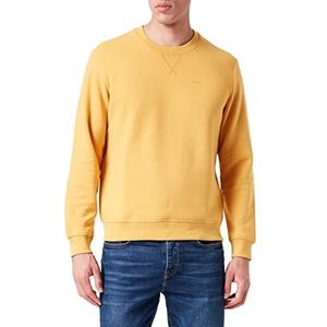 s.Oliver Heren sweatshirt met lange mouwen, geel, S