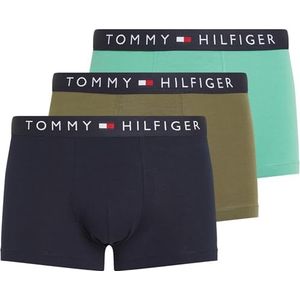 Tommy Hilfiger - Boxershorts - Effen - Set van 3 - Katoenmix