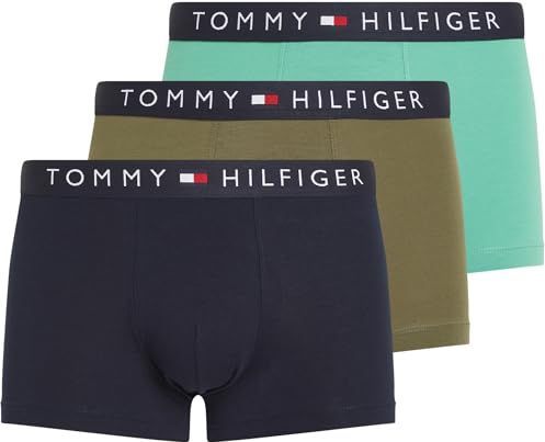 Tommy Hilfiger - Boxershorts - Effen - Set van 3 - Katoenmix