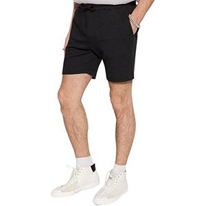 Trendyol Man Normale taille Recht been Regular fit Shorts, Antraciet, XL, Antraciet, XL
