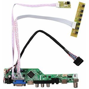 VGA USB LCD Controller Board - 40 pin - Voor 17.3 inch - 1600x900 LVDs LCD-scherm