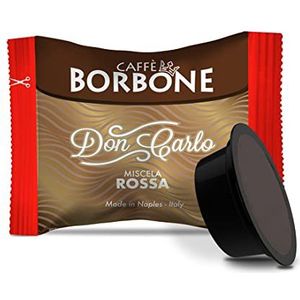 CAFFÈ BORBONE DON CARLO - MISCELA ROSSA - Box 100 A MODO MIO COMPATIBELE CAPSULES 7.2g