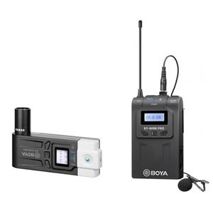 Boya Draadloze microfoon by WM8 Pro-K7 UHF Draadloos