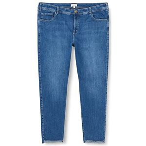 TRIANGLE Damesslang, jeansbroek, skinny fit, blauw, 54, Blauw, 60