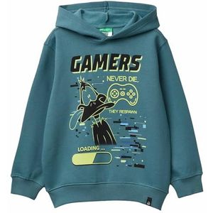 United Colors of Benetton Maglia C/CAPP.M/L 3j73c205i capuchontrui, grijs, 140 cm, voor kinderen en jongeren