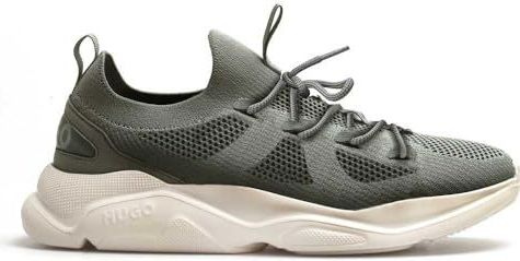 HUGO Leon_Runn_KN, hardloopsport voor heren, medium groen, 43 EU, medium groen, 43 EU