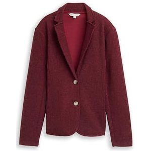 TOM TAILOR Damesblazer, 39063 - Rumba Red Melange, XL