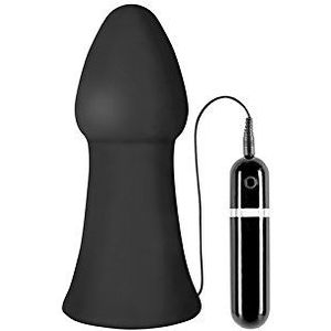 Dream Toys Buttcrasher anale plug, vibrerend, 20 x 7,5 cm, zwart
