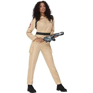 Ghostbusters Ladies Costume, Jumpsuit & Inflatable Backpack (S)