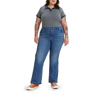 Levi's Plus Size 726™ High Rise Flare Jeans dames, Medium Indigo Worn In, 18 L