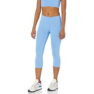 Amazon Essentials Dames Active Sculpt Mid Rise Capri Legging, Frans Blauw, Medium