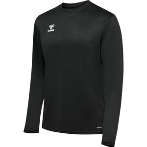 Hummel - hmlESSENTIAL Sweatshirt - Zwart - Gerecycled Polyester