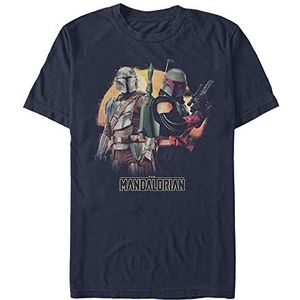 Star Wars: The Mandalorian - MandoMon Epi6 Need a Break Unisex Crew neck T-Shirt Navy blue 2XL