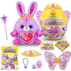 Rainbocorns 9281E Fairycorn Princess Series 6 Bunny-Collectible Pluche Verrassing, Ultra Zacht