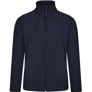 Mukua Rickmond Unisex Soft Shell Jacket, Deep Navy, maat M, Diep marine, M