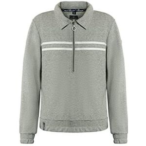 DreiMaster Maritim Dames sweatshirt, grijs melange, XS